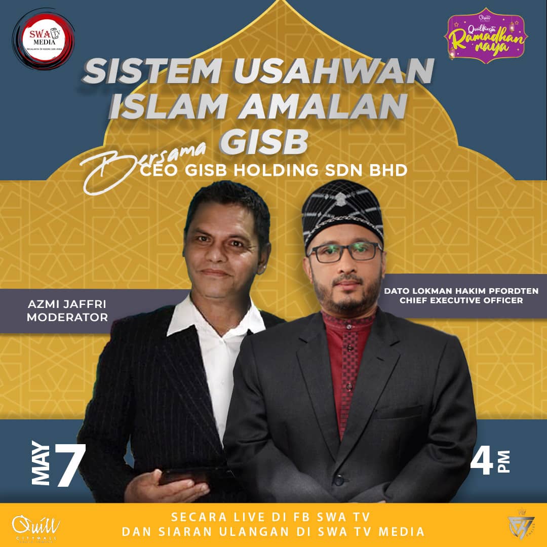 SISTEM USAHAWAN ISLAM AMALAN GISBH – AnjangMuor's Travelog